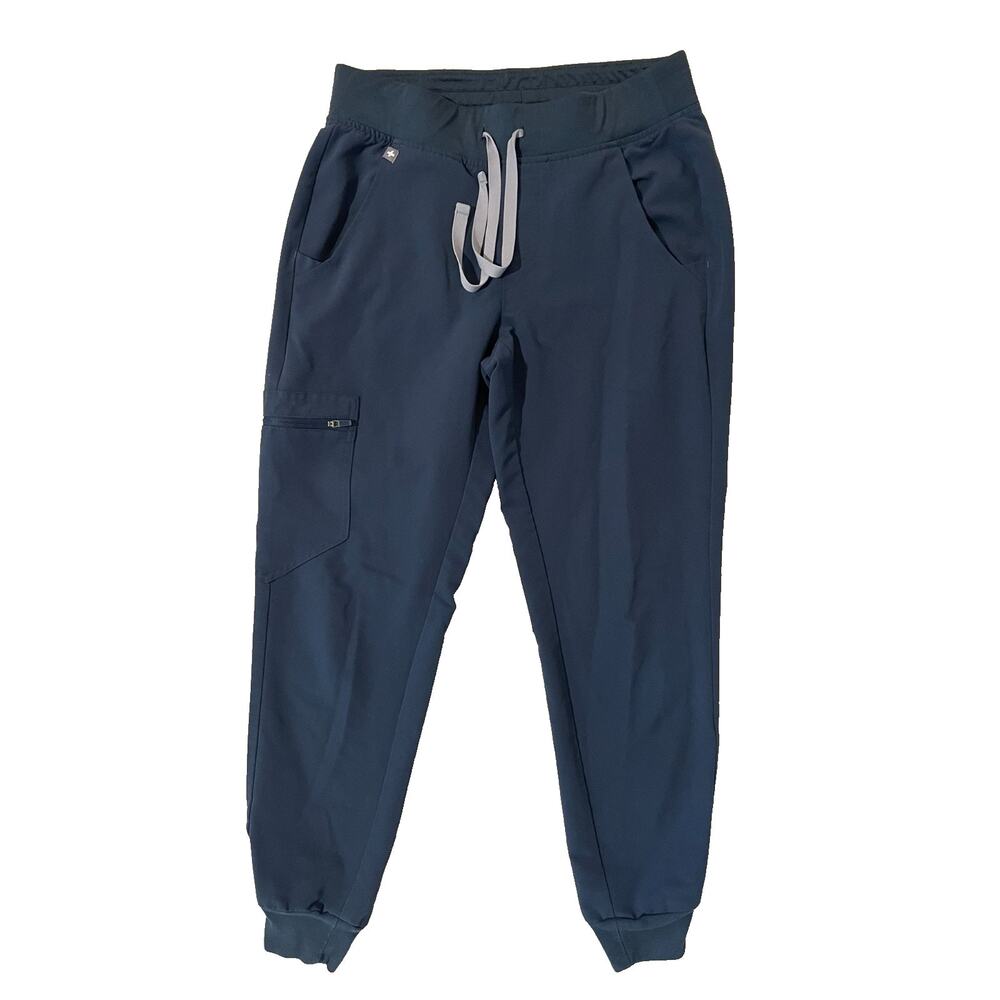FIGS Zamora Technical Collection Scrub Jogger Pants Women’s XS /P Navy High Rise